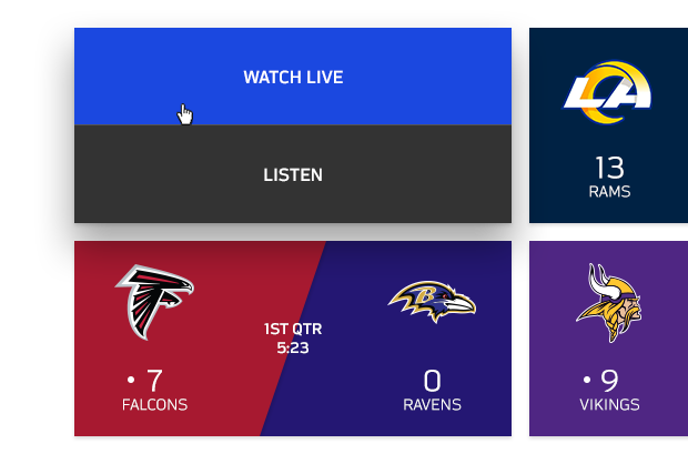 Watch every NFL game live in HD