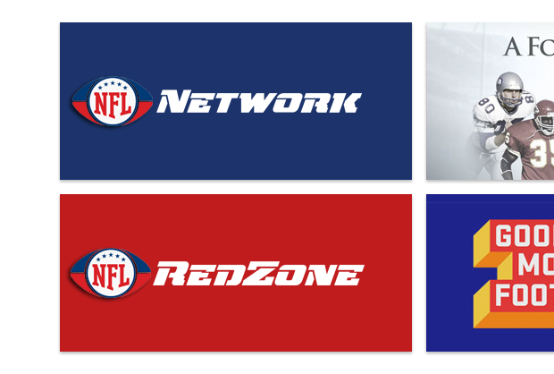 NFL Network and NFL RedZone, live and on demand